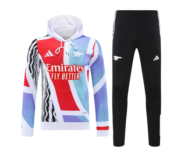 Arsenal FC Training Hooded Sweat Soccer Tracksuit 2024