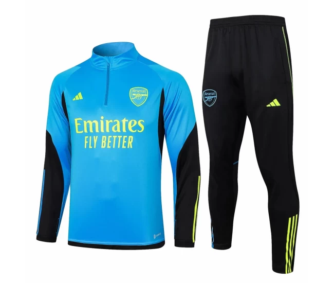 Arsenal FC Blue Training Technical Soccer Tracksuit 2023