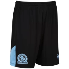 Blackburn Rovers Men's Black Training Soccer Shorts 2023-24