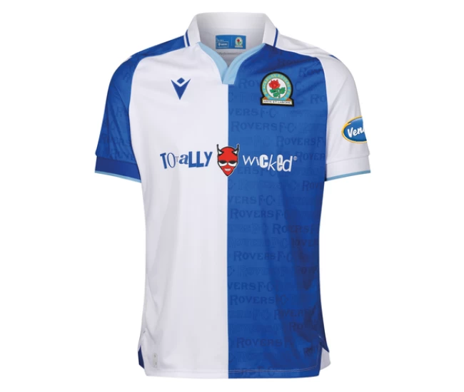 Blackburn Rovers Men's Home Soccer Jersey 2023-24