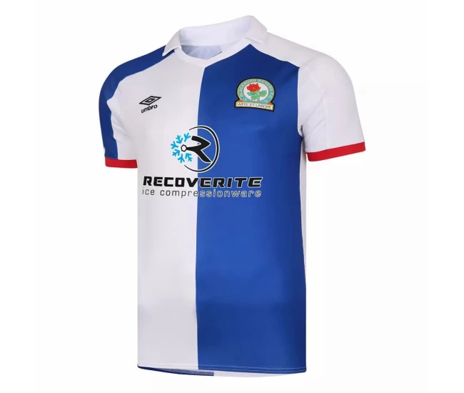 Blackburn Rovers Home Soccer Jersey 2020 2021