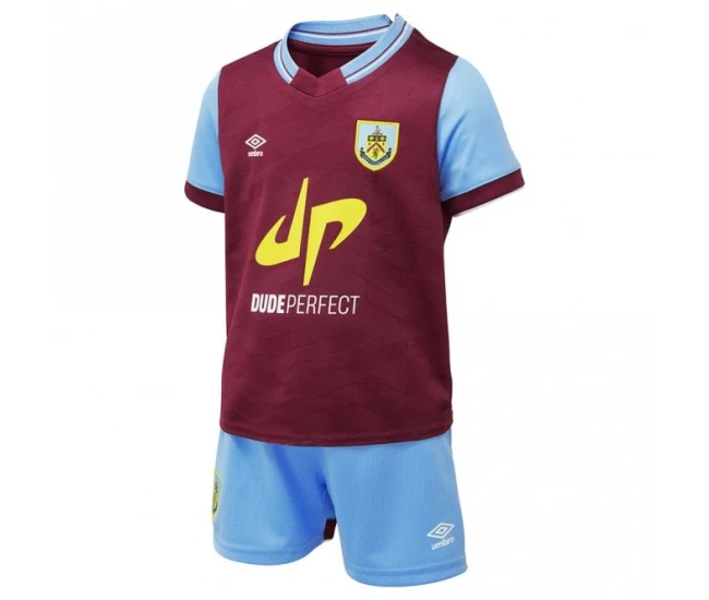 Burnley FC Kid Home Soccer kit 2023-24