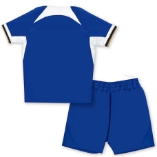 Chelsea Kid Home Soccer Kit 2023-24