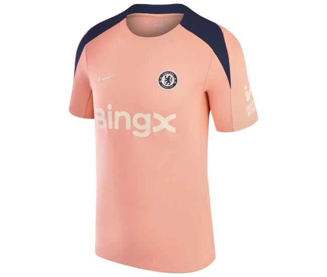 Chelsea Men's Strike Training Soccer Jersey 2025