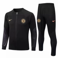 Chelsea FC Soccer Black Training Presentation Tracksuit 2022-23