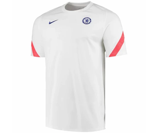 Chelsea Strike Training Soccer Jersey White 2020 2021