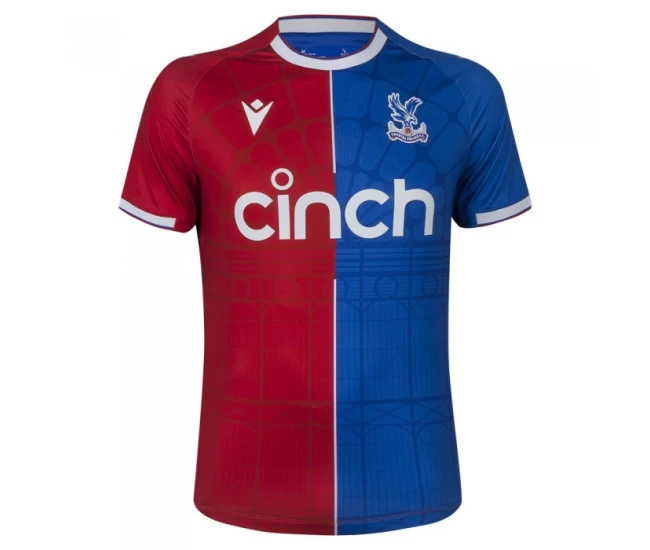 Crystal Palace Men's Home Soccer Jersey 2023-24