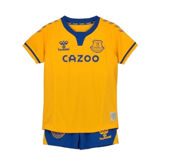 Everton Away Kids Kit 2020 2021