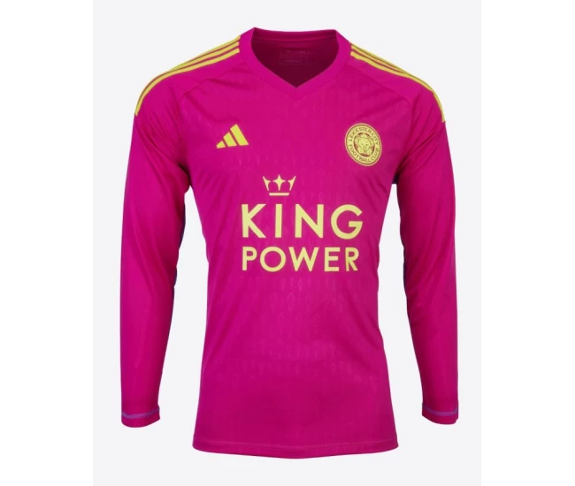 Leicester City Goalkeeper Home Soccer Jersey 2023-24