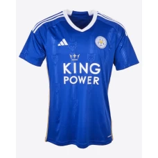 Leicester City Men's Home Soccer Jersey 2023-24