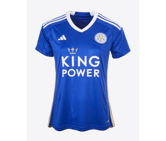 Leicester City Women‘s Home Soccer Jersey 2023-24