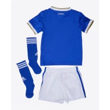 Leicester City Maroon Home Kids Kit 2021-22