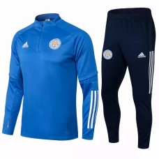 Leicester City Soccer Presentation Tracksuit Blue 2021 2022