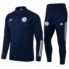 Leicester City Soccer Presentation Tracksuit Navy 2021 2022