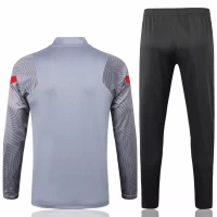 Liverpool FC Grey Training Technical Soccer Tracksuit 2020 2021