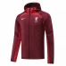 LFC Burgundy Windrunner Soccer Jacket 2022-23
