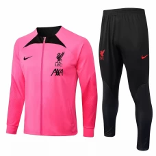 Liverpool FC Mens Pink Training Presentation Soccer Tracksuit 2022-23