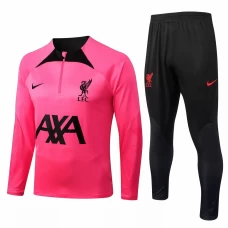 Liverpool FC Mens Pink Training Technical Soccer Tracksuit 2022-23