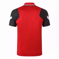 Liverpool FC Red Black Polo Soccer Jersey 2021