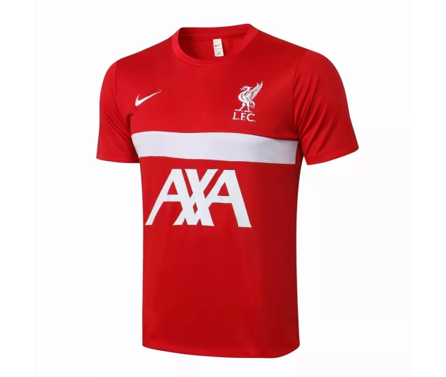Liverpool Training Soccer Jersey Red 2021 2022