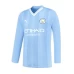 Manchester City Men's Long Sleeve Third Soccer Jersey 2023-24