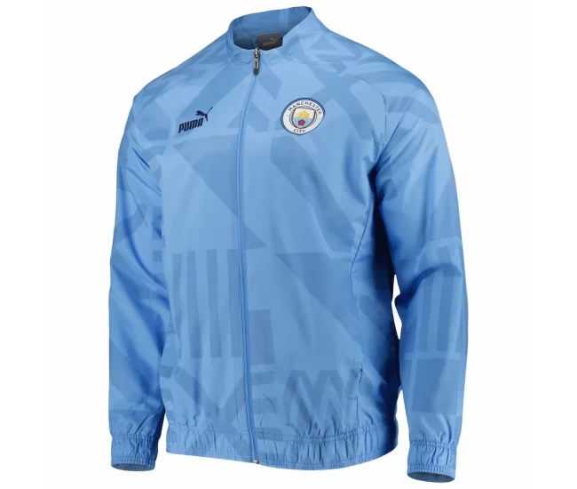 Manchester City FC Men Pre Match Soccer Jacket 2023