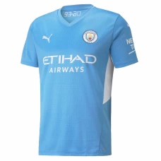 Manchester City Home Soccer Jersey 2021-22