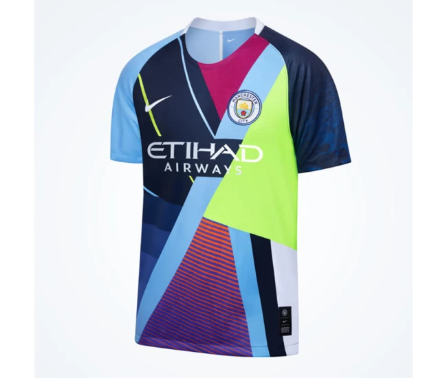 Manchester City Limited Edition Mash Soccer Jersey 2019