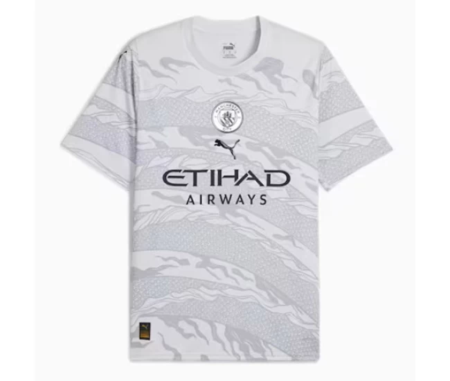 Manchester City Mens Year of the Dragon Soccer Jersey 2023