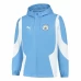 Manchester City Mens Pre Match Anthem Full Zip Hoodie Soccer Jacket 2023