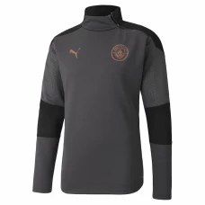 Manchester City Training Soccer Jerseys Dark Grey 2020 2021