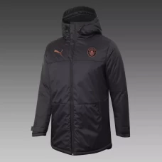 Manchester City Winter Jacket Black 2020 2021