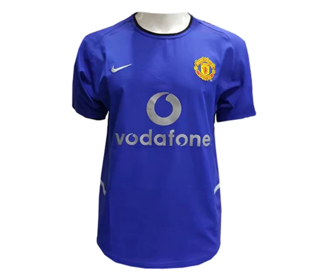 Manchester United Retro Away Soccer Jersey 2002/03