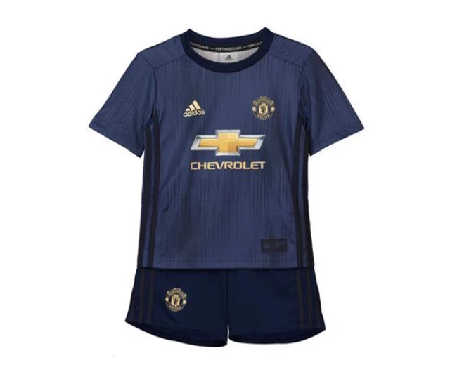 Manchester United Third Kit 2018-19 - Kids