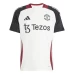 Manchester United Men's Off White Training Soccer Jersey 2024
