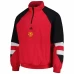 Manchester United Mens Icon Raglan Quarter Zip Soccer Top 2023