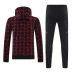Manchester United FC Men's Pre Match Training Hooded Sweat Soccer Tracksuit 2024
