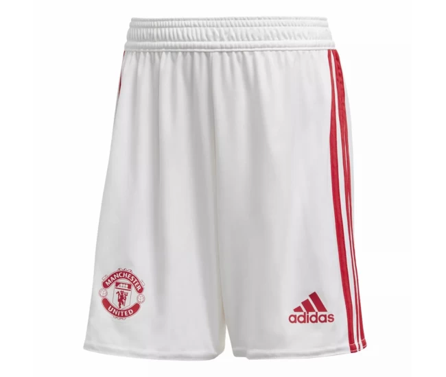Manchester United Third White Shorts 2020 2021