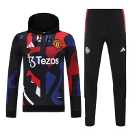 Manchester United FC Men's Training Hooded Sweat Soccer Tracksuit 2024