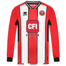 Sheffield United FC Men's Long Sleeve Home Soccer Jersey 2023-24