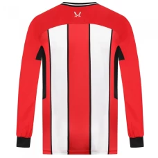 Sheffield United FC Men's Long Sleeve Home Soccer Jersey 2023-24