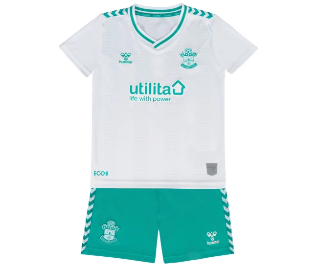 Southampton FC Kid's Away Soccer Kit 2023-24