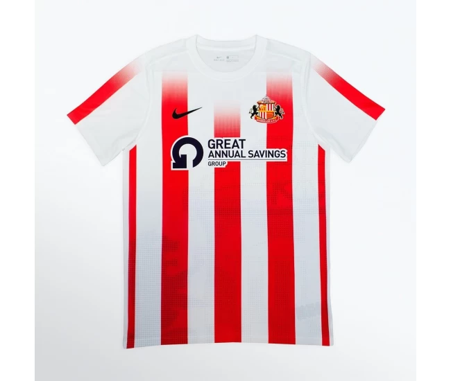 Sunderland AFC Home Soccer Jersey 2021-22