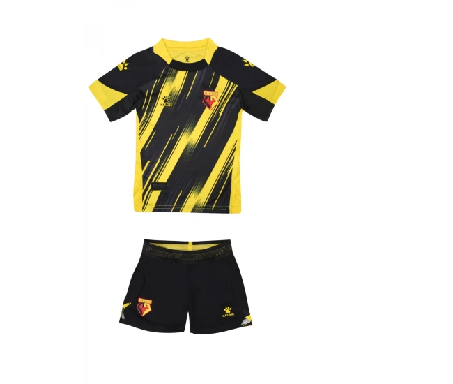 Watford FC Kid Home Soccer Kit 2023-24