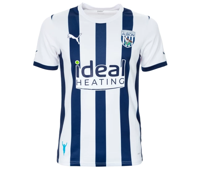 West Bromwich Albion Fc Men's Home Soccer Jersey 2023-24