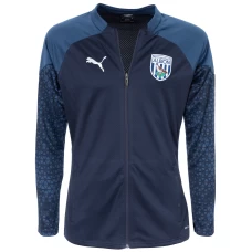 West Bromwich Albion Fc Men's Navy Matchday Soccer Jacket 2023-24