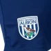 West Bromwich Albion Fc Men's Navy Away Soccer Shorts 2023-24