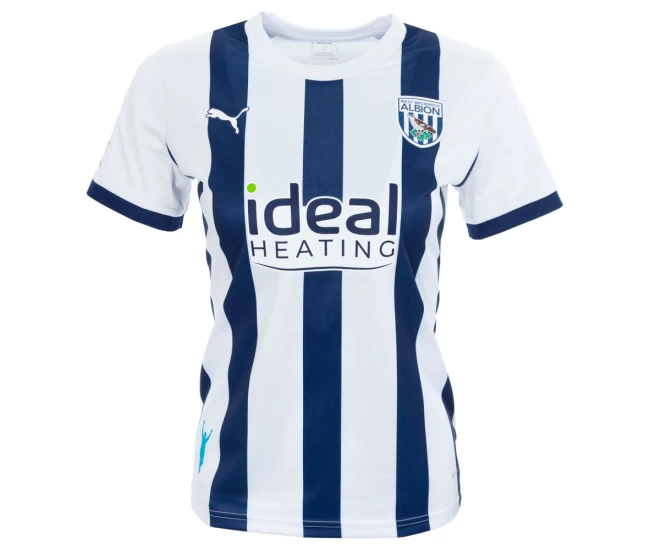 West Bromwich Albion Fc Women's Home Soccer Jersey 2023-24