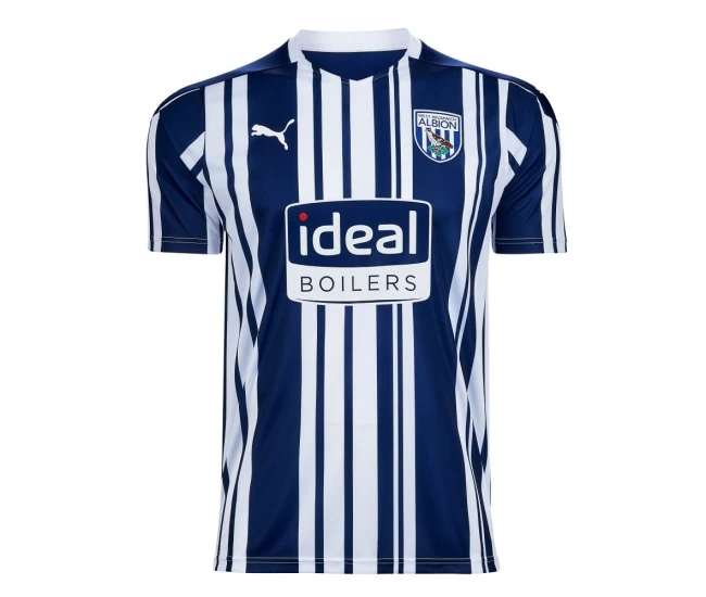 West Bromwich Albion FC Home Soccer Jersey 2020 2021