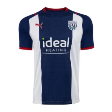 West Bromwich Albion FC Home Soccer Jersey 2021-22